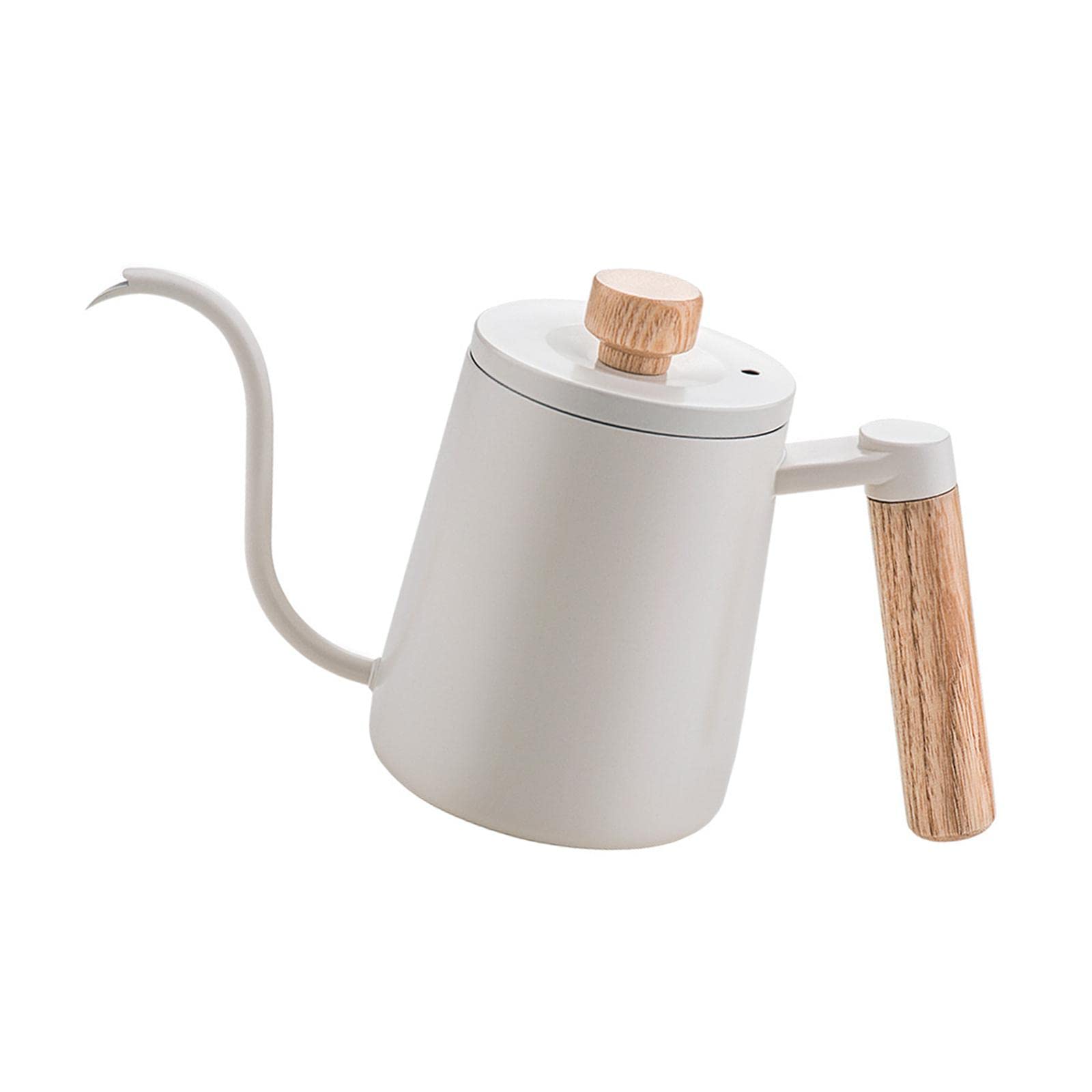Premium Stainless Steel Gooseneck Coffee Kettle - 600ml Thin Spout Pour Over Kettle for Precision Brewing, Drip Coffee & Tea | Durable & Ergonomic Design for Home Baristas, Coffee Enthusiasts & Tea Lovers | Perfect for Chemex, V60, French Press & Pour Over Coffee Brewing