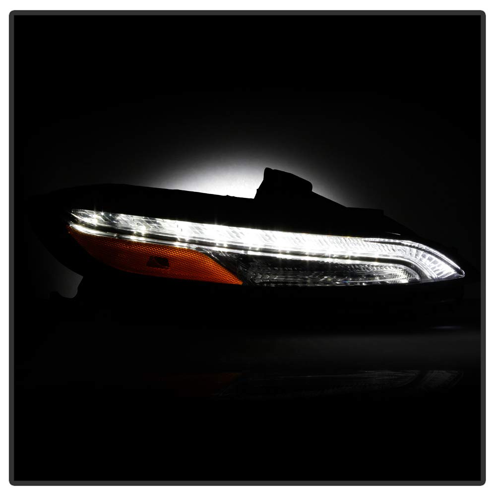 ACANII LED DRL Running Lights for 2014-2018 Jeep Cherokee - OE Style Parking Signal Lamps Assembly (Passenger Side) | Enhanced Visibility & Safety for Night Driving & Off-Road Adventures