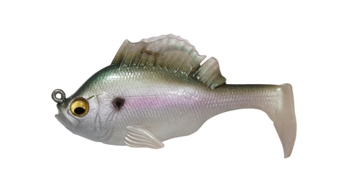 Megabass Sleeper Gill Soft Swimbait - Realistic Fishing Lure for Bass & Panfish - Perfect for Freshwater & Saltwater Fishing