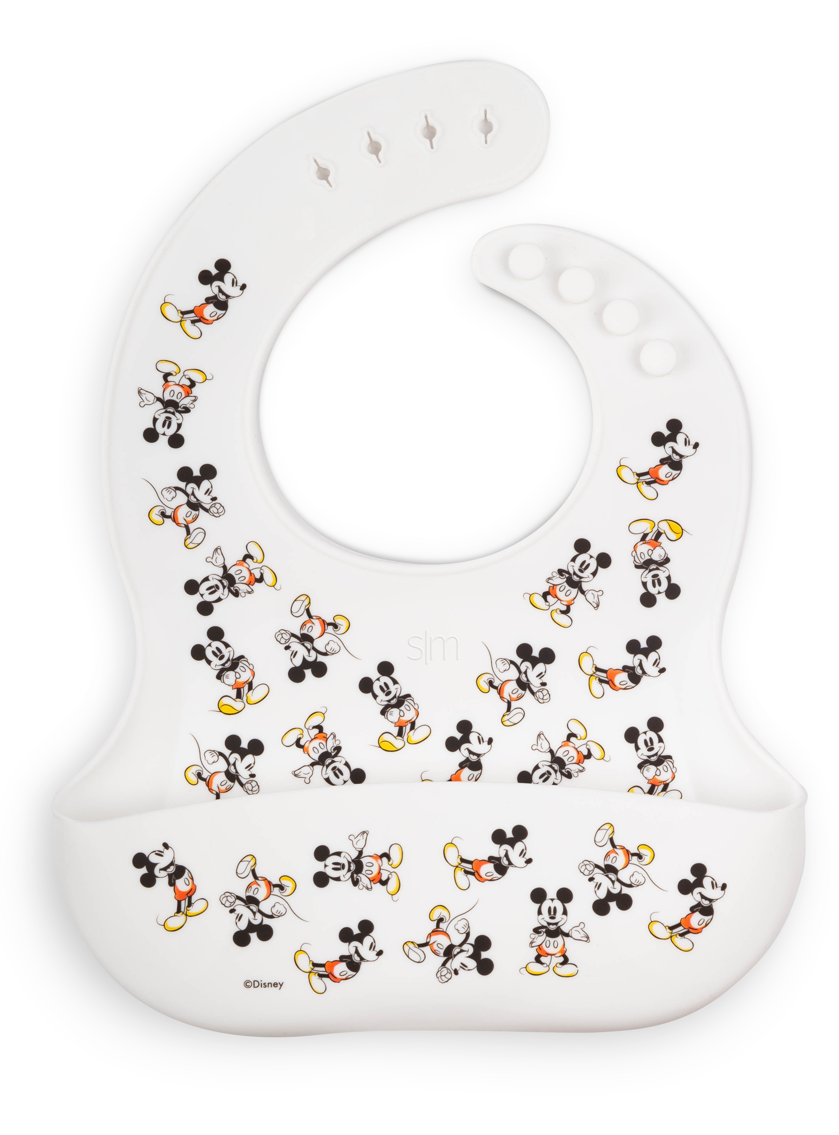 Bennett Silicone Baby Bib - Waterproof, Adjustable & Easy to Clean - Perfect for Feeding, Mealtime & Toddler Messy Play