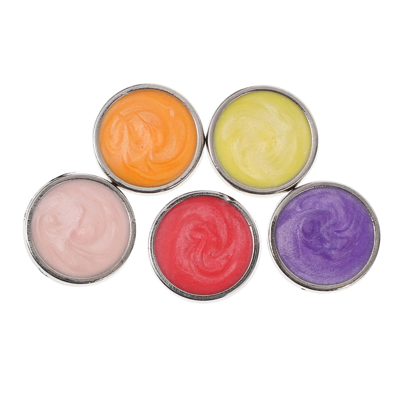 5-Pack Metal Jeans Buttons for DIY Pants & Waistband Repair - Durable Denim Button Replacement for Jeans, Pants & Garments - Perfect for Tailoring, Costume Design & Clothing Accessories