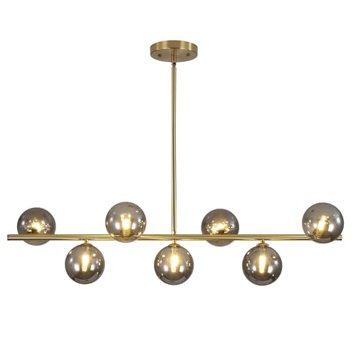 7 Lights-Smoke Gray+Gold