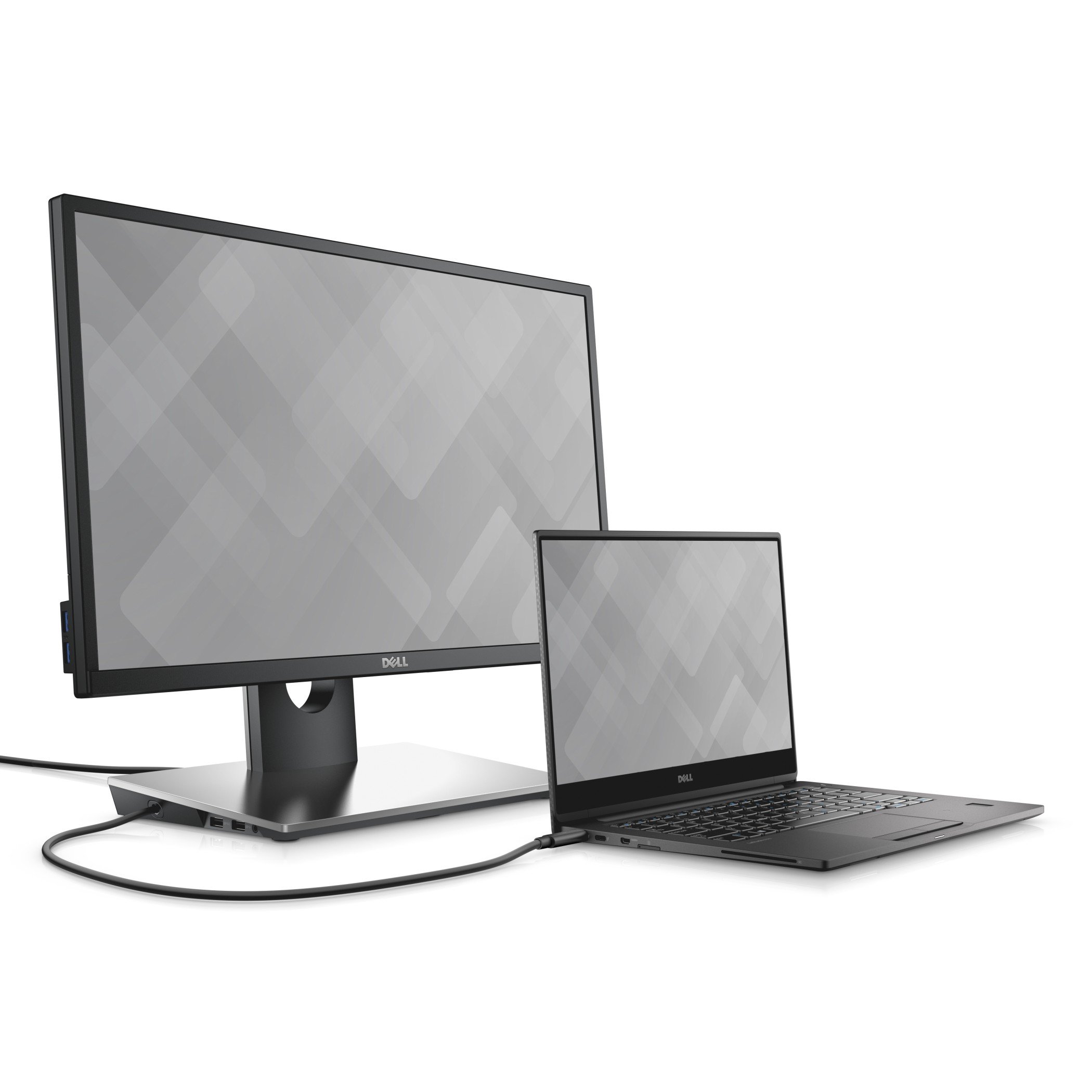 Dell DS1000 Docking Station with Monitor Stand - 1 HDMI Port, USB 3.0, USB-C, Ethernet - Compatible with Latitude 7370, Precision 3510/5510/7510/7710, Venue 8 Pro 5855 | Perfect for Home Office Setup & Multi-Monitor Workstations