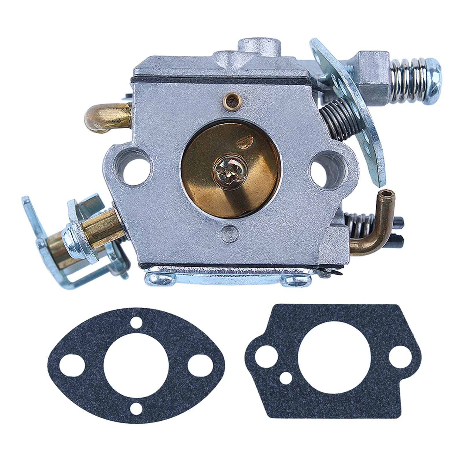 SAKOTU 2-Stroke Carburetor with 2 Gaskets - Compatible with Efco, Emak, Oleo-Mac 937, 741, 941, 941C, 941CX, GS44 Engines - Replacement Part for Lawn Mowers, Chainsaws & Outdoor Power Tools - Ideal for Garden Maintenance & Landscaping