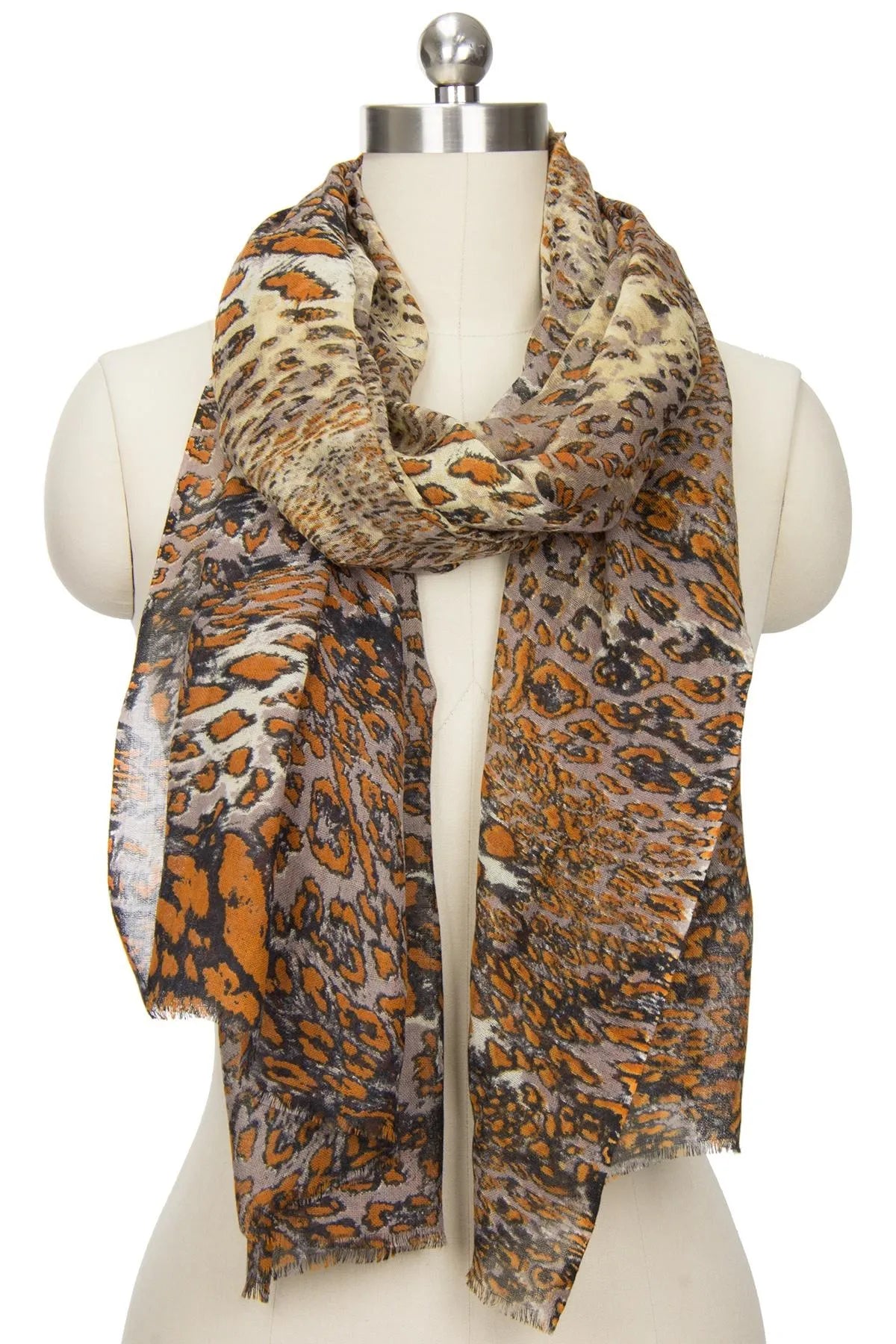 Leo Multi-Color Fashion Scarf for Women & Men - Soft Winter Accessory for Cold Weather, Outfits & Gift Giving