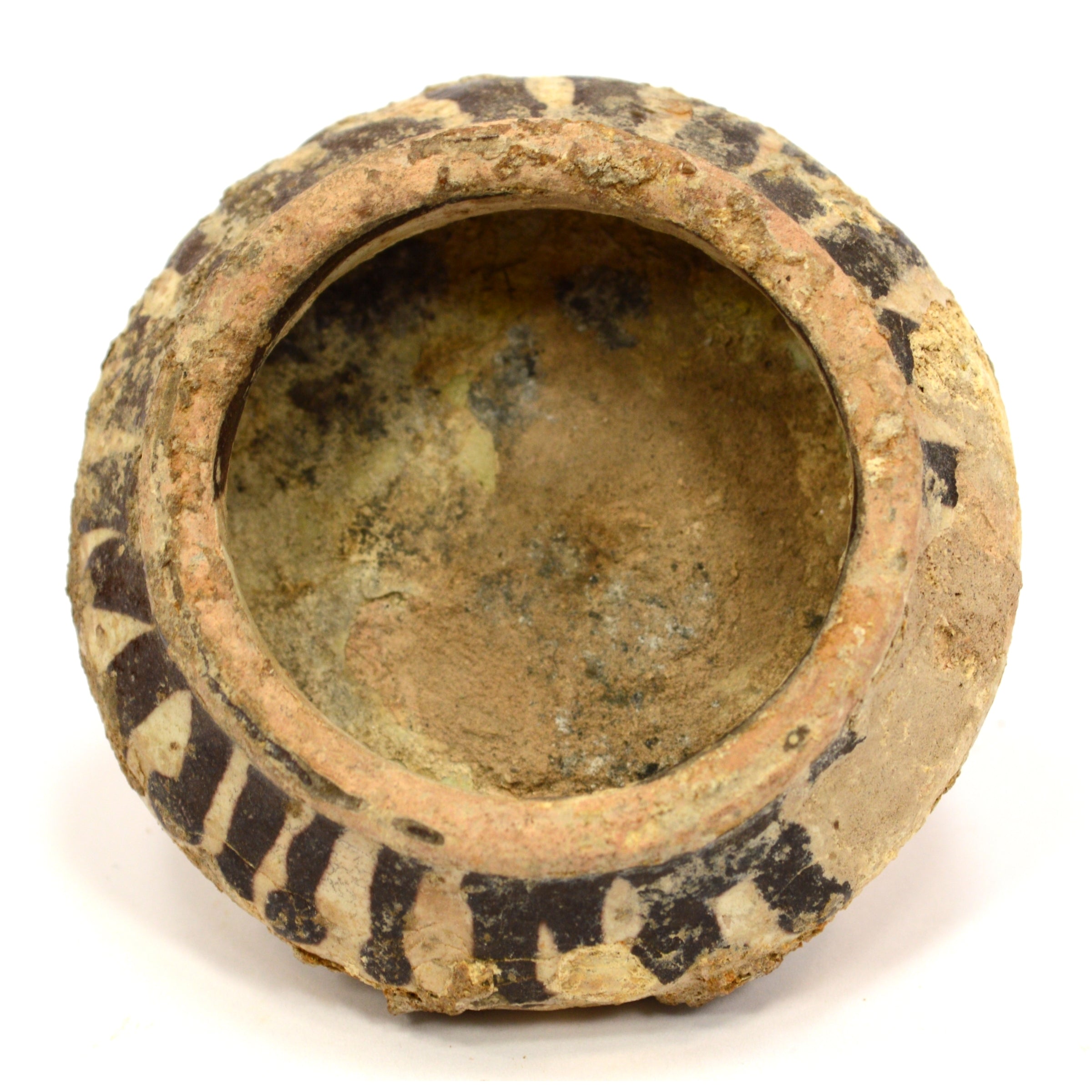 Ancient Pre-Columbian Pottery Bowl - Small Chankay Peru Vessel - Authentic Ceramic Artifact for Home Decor & Collection Display