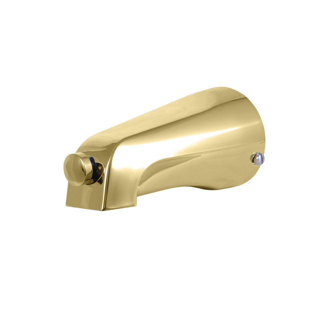 Kingston Brass K1267A5 Mixet Tub Spout with Front Diverter - Chrome Finish Bathroom Faucet for Shower & Bathtub | Perfect for Bathroom Renovation & Modern Home Decor