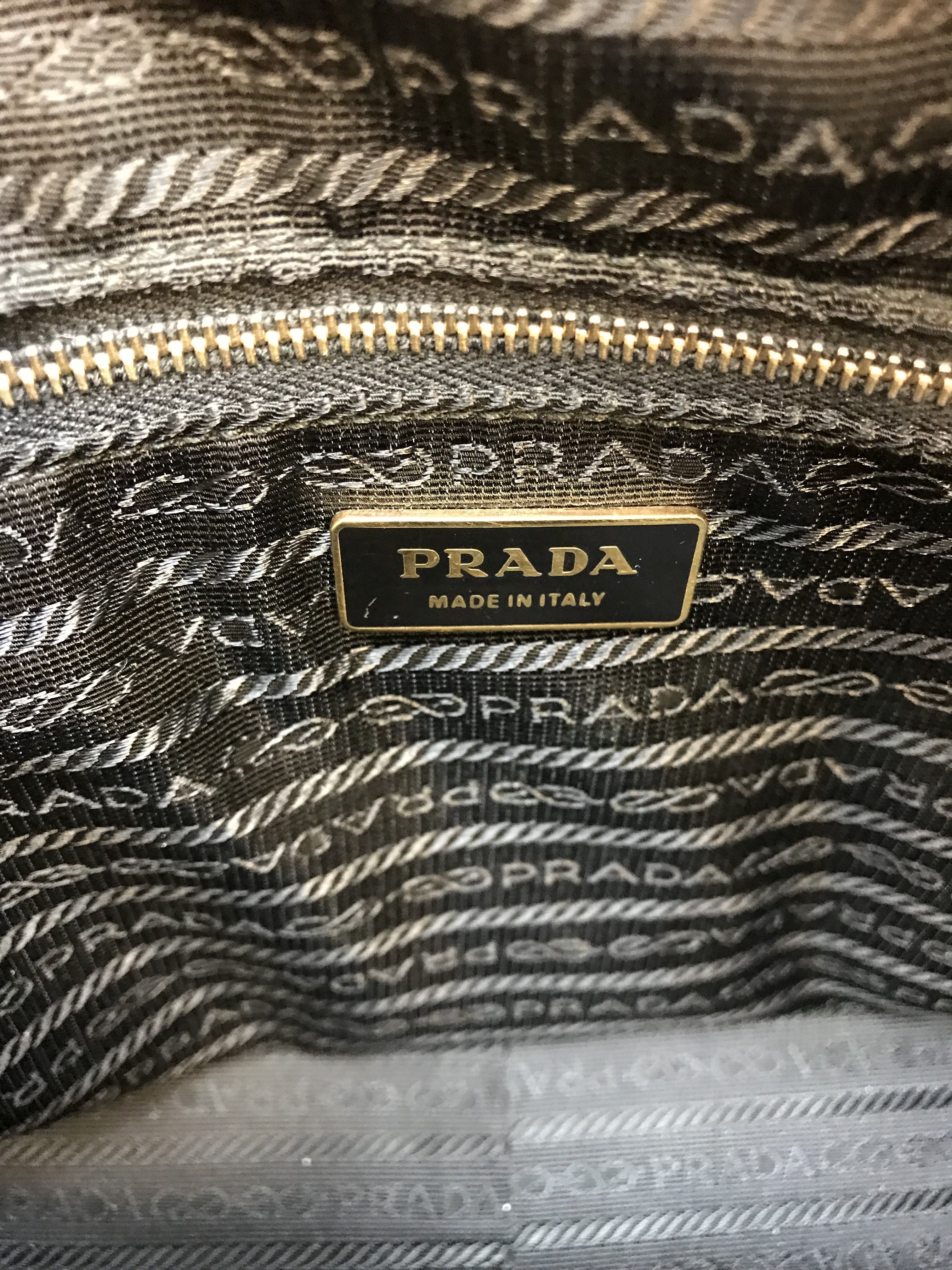 Prada Tessuto Nylon and Leather Satchel Bag for Women | Luxury Designer Handbag | Perfect for Work, Travel & Everyday Use