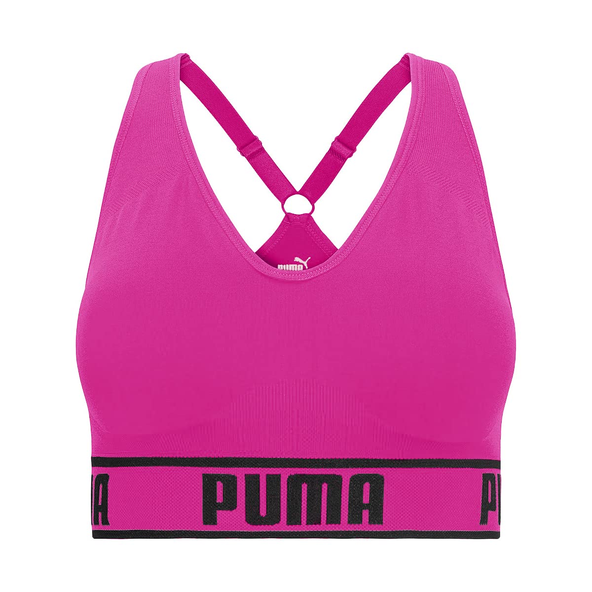PUMA Women's Seamless Breathe Sports Bra - Comfortable Workout Top for Yoga, Running & Gym - Moisture Wicking & Supportive Activewear