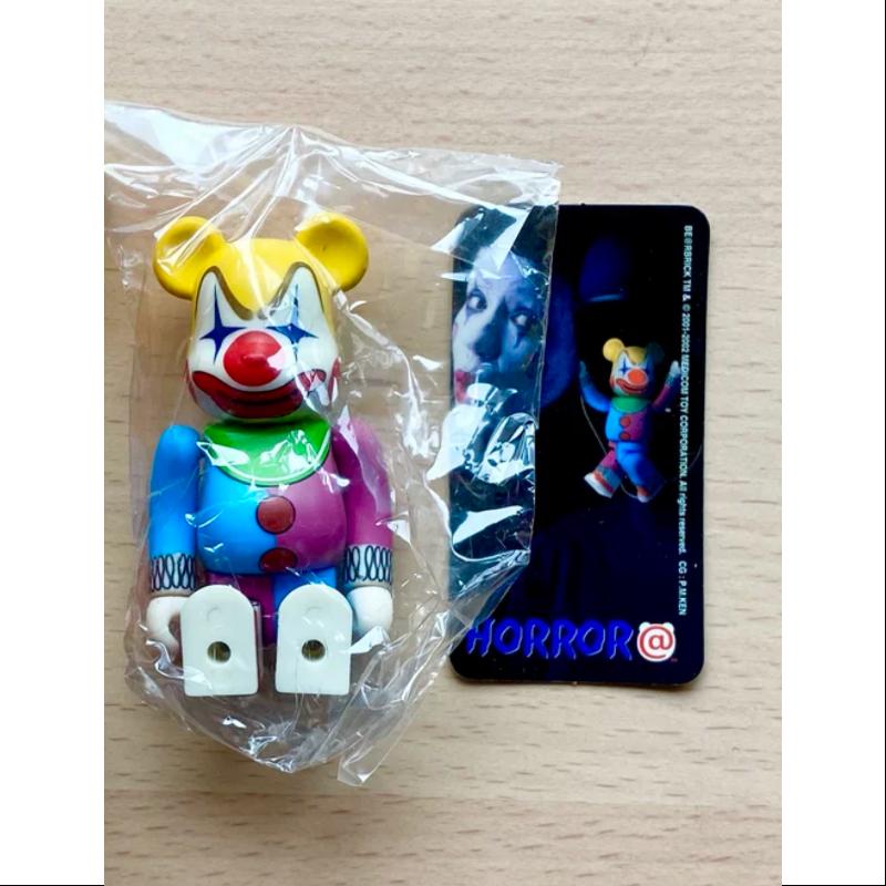 Bearbrick Series 5 HORROR CLOWN 100% Collectible Figure - Limited Edition Japanese Vinyl Art Toy for Display & Gift - Perfect for Anime Fans, Toy Collectors & Home Decor