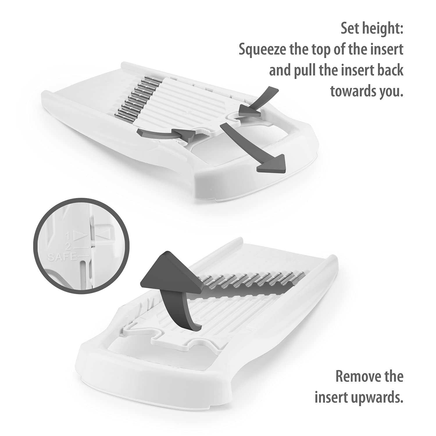 Swissmar Borner PowerLine Wave Waffle Cutter - Professional Stainless Steel Waffle Maker for Perfect Homemade Waffles - Ideal for Breakfast, Brunch & Dessert Making