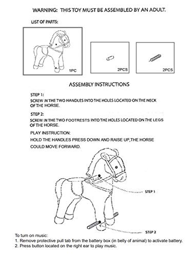 Ponyland Small Brown Walking Horse Toy with Realistic Sound Effects - Perfect for Kids' Pretend Play & Collectible Display