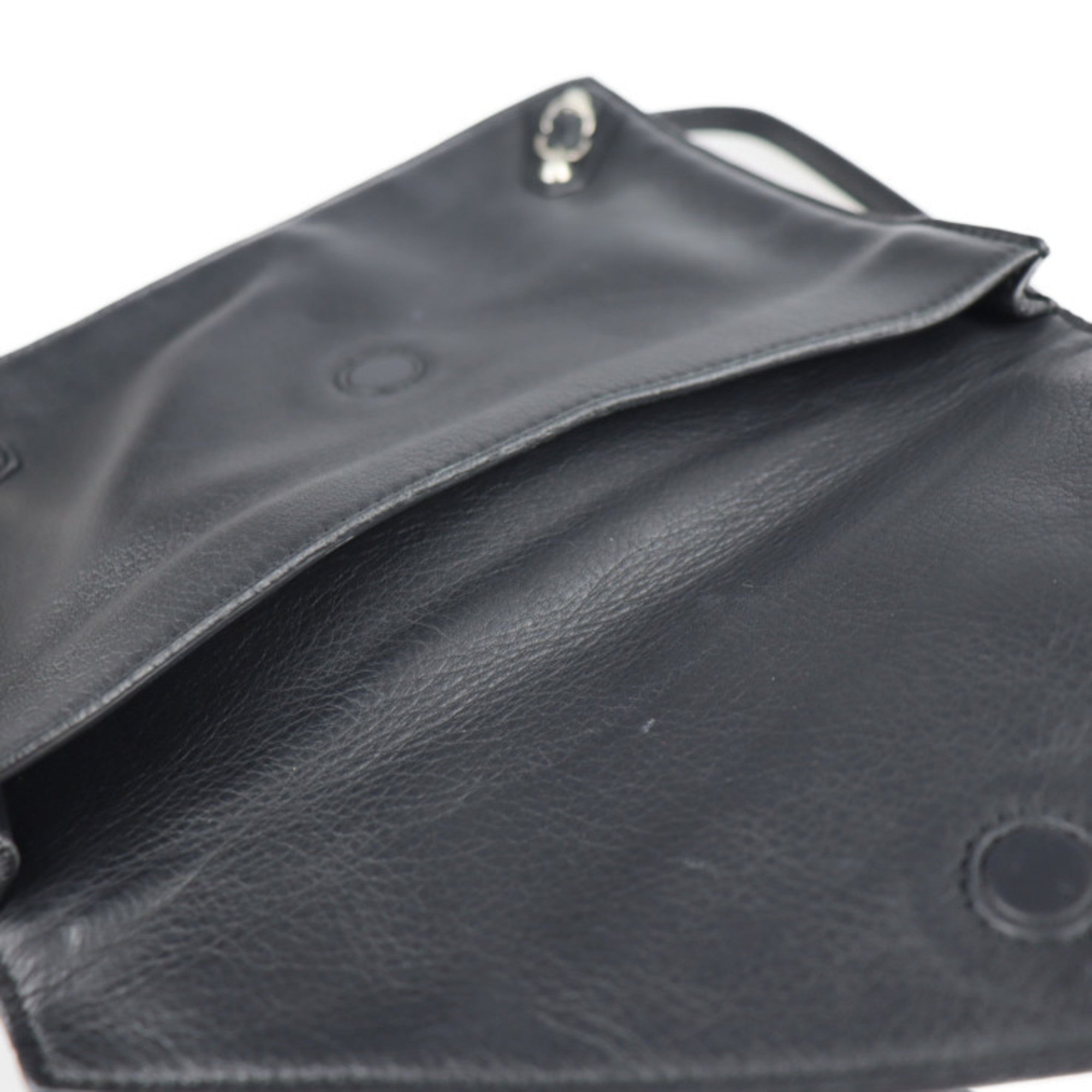 Balenciaga Black Leather Papier Mirror Bag - Luxury Designer Handbag for Women, Perfect for Parties, Evening Events & Fashion Accessories