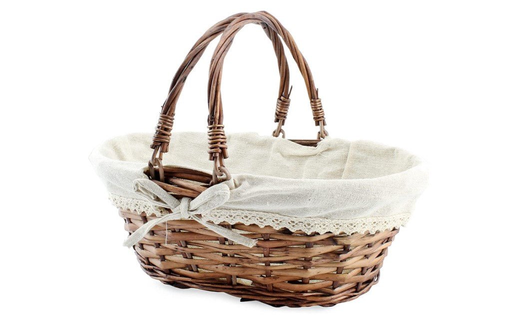Small Gift Baskets for Christmas, Birthdays & Holidays | Empty Wicker Baskets for DIY Gift Packaging, Home Decor & Party Favors | Canada & US Shipping