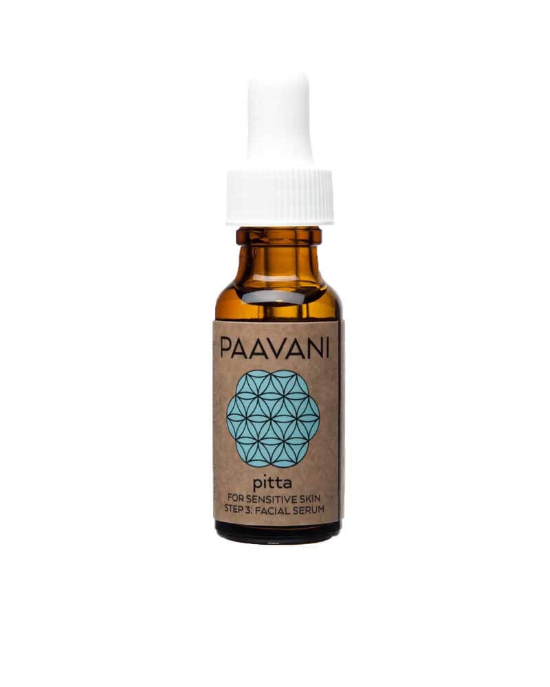 Pitta Serum - Anti-Aging Face Serum with Hyaluronic Acid & Vitamin C for Glowing Skin | Day & Night Moisturizer for Women & Men | Perfect for Dry, Sensitive & Acne-Prone Skin