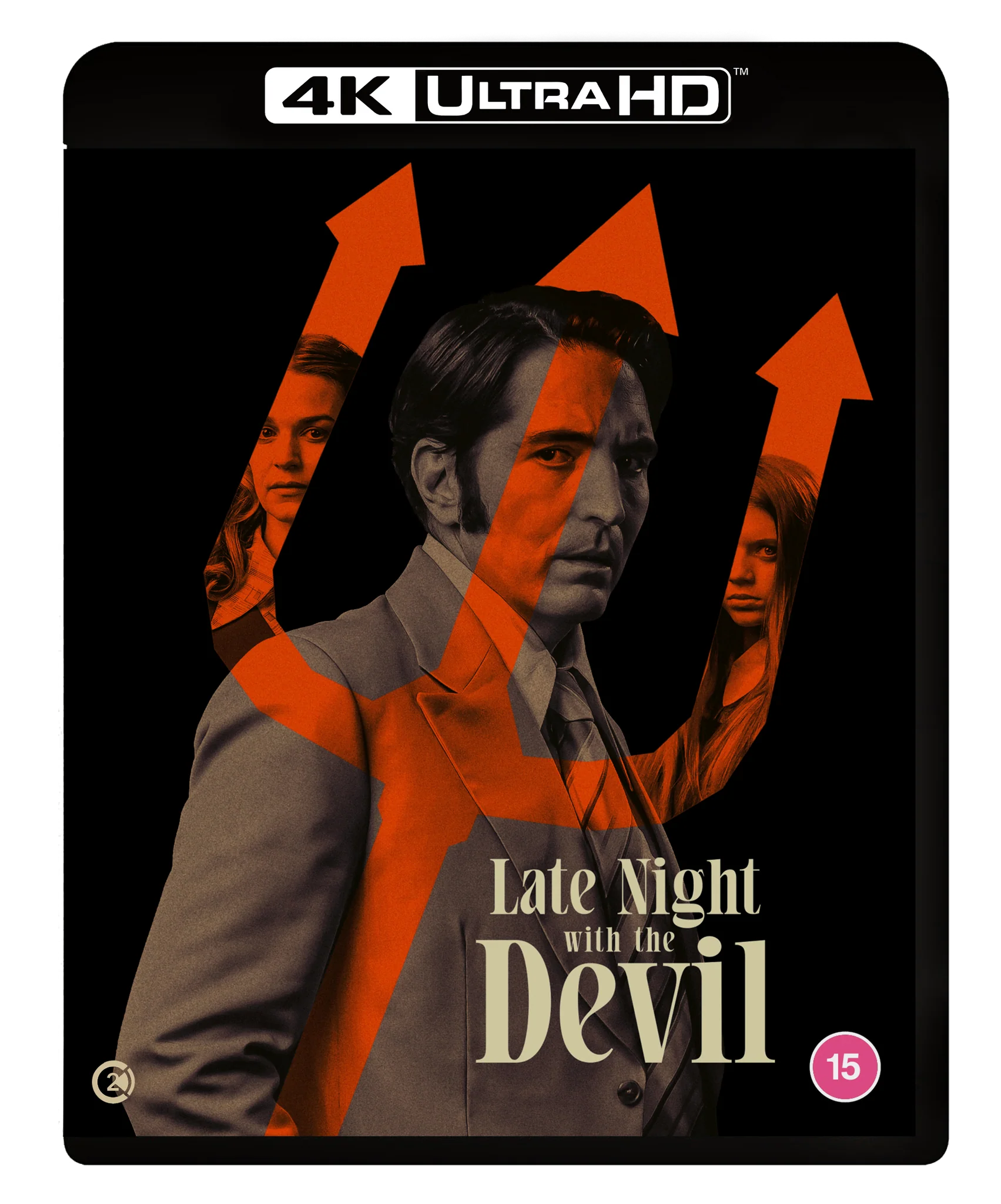 Late Night with the Devil 4K UHD Blu-ray - Horror Movie Collector's Edition - Perfect for Movie Nights & Halloween Screenings
