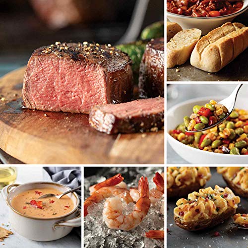 Omaha Steaks Premium Butcher's Favorite Assortment - Filet Mignon, Lobster Bisque, Jumbo Shrimp, Stuffed Potatoes & Garlic Baguettes | Gourmet Meat & Seafood Gift Box for Holidays, Dinner Parties & Special Occasions