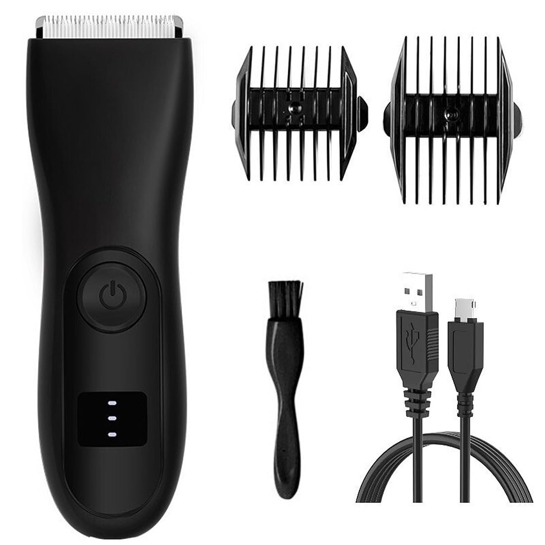 MAYiT Professional Hair Clippers for Men & Women - Body Hair Trimmer, Bikini & Groin Shaver, Pubic Hair Removal Groomer for Sensitive Areas - Perfect for Personal Grooming, Travel & Home Use