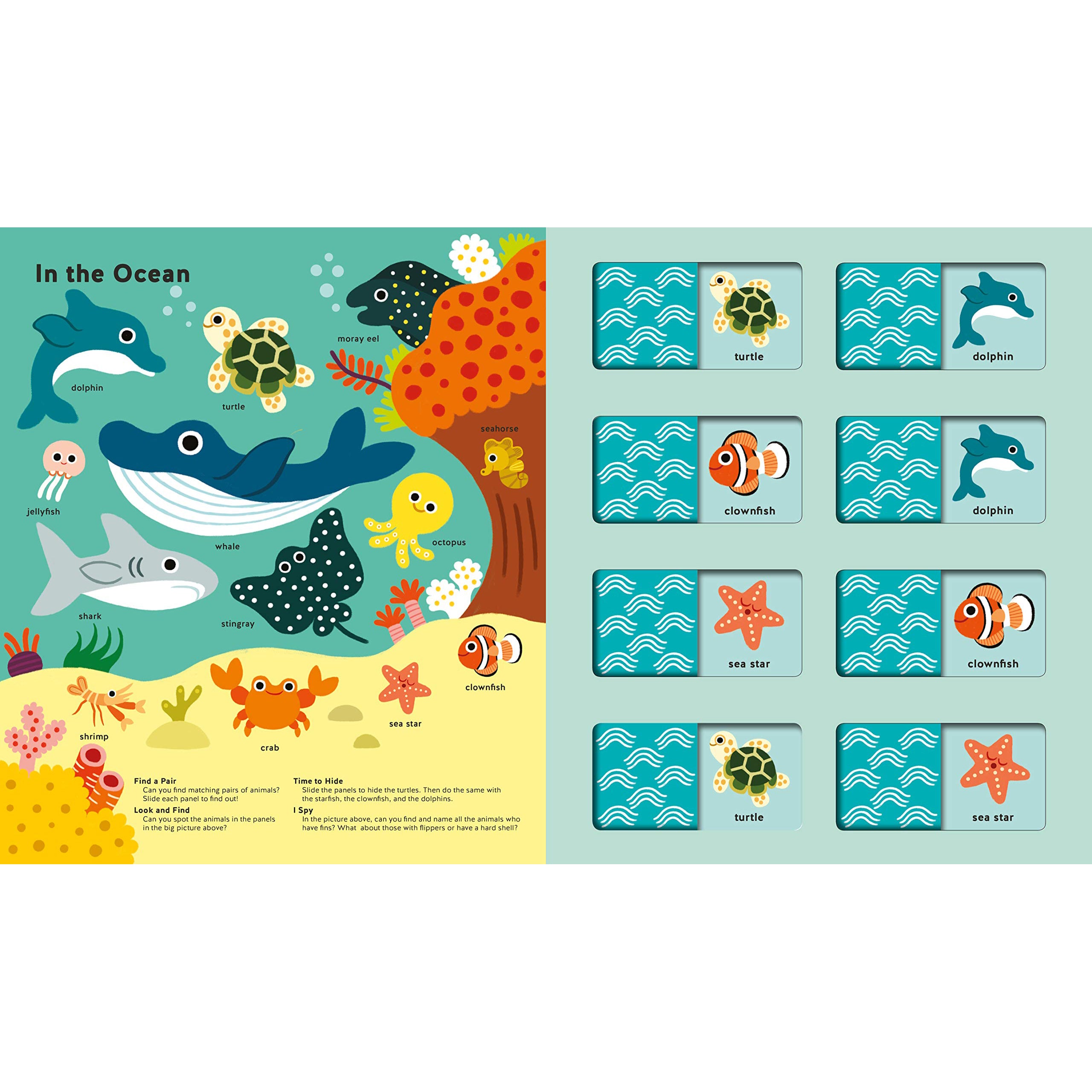Interactive Animal Play Toy Book for Kids - 9782745995483 | Fun Learning & Storytime Activities for Toddlers & Preschoolers