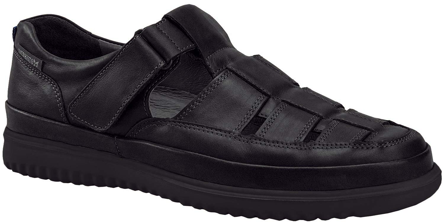 Mephisto Men's Tarek Comfortable Walking Sandals - Lightweight & Supportive for Travel, Hiking, and Everyday Wear