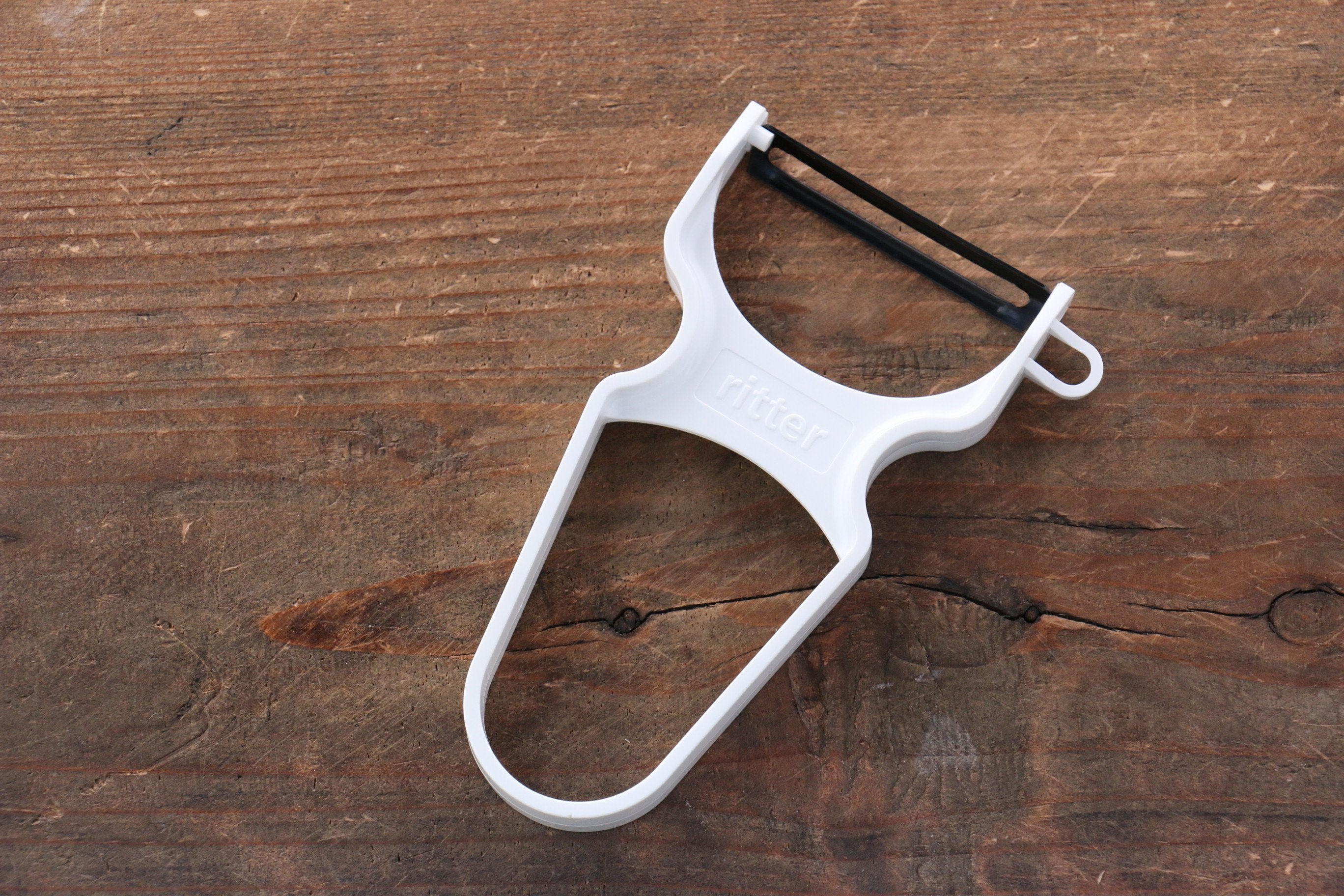 Premium MT Peeler with Protective Sheath - Durable Kitchen Peeler for Fruits & Vegetables - Perfect for Home Cooking, Camping & Outdoor Adventures