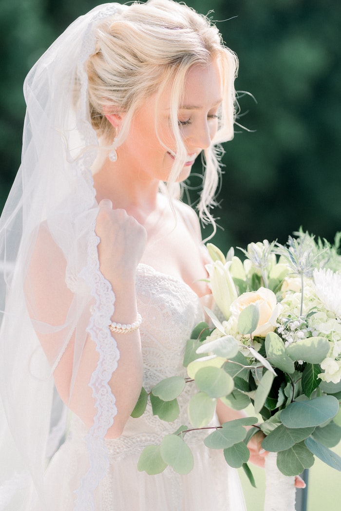 Sottero and Midgley Olson Sample Wedding Gown - Elegant Lace Bridal Dress for Bride, Perfect for Church Ceremony & Outdoor Wedding Photography