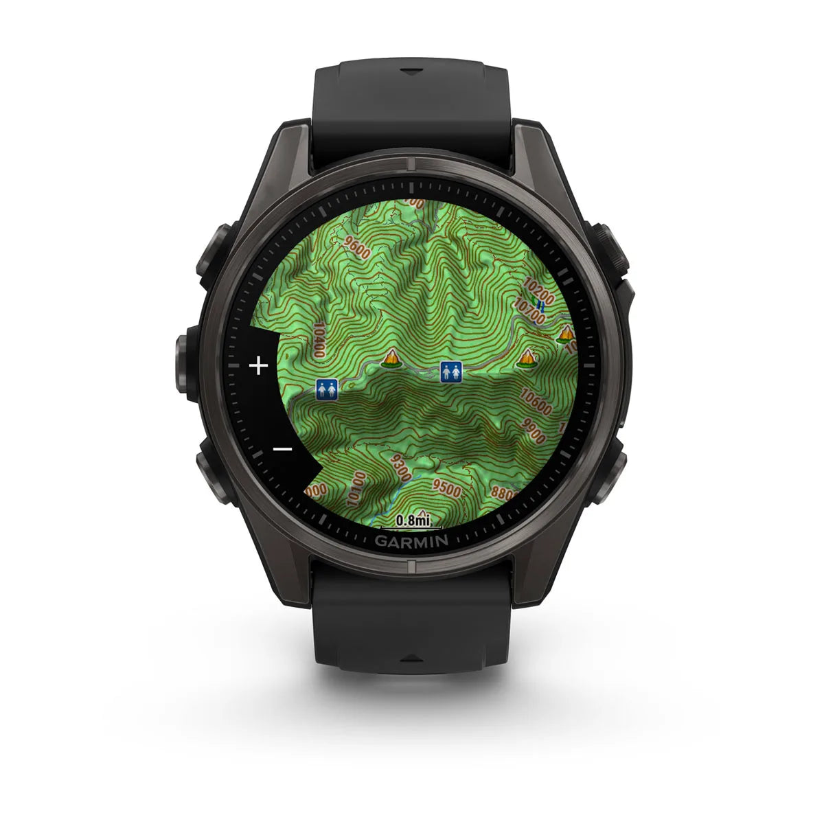 Garmin Fenix 8 Sapphire AMOLED 43mm GPS Smart Watch - Premium Multisport Fitness Tracker with Heart Rate Monitor for Running, Hiking & Outdoor Adventures