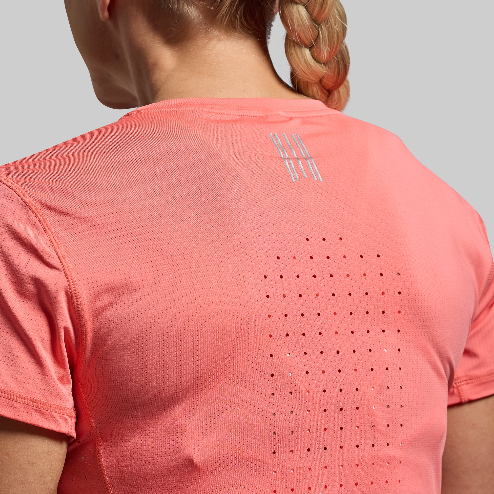 Women's Endurance Running Shirt - Breathable Athletic Top for Workouts & Training (Hot Peach) | Perfect for Gym, Jogging & Outdoor Sports