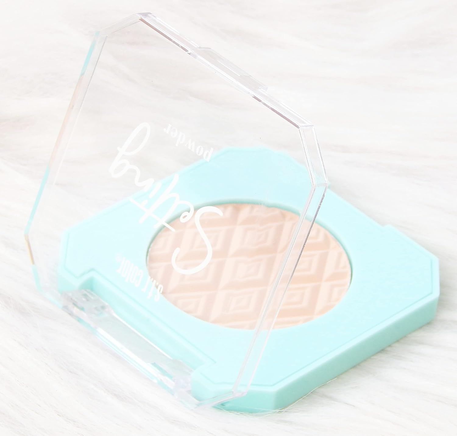 SFR Pink Shimmer Makeup Setting Mattifying Powder - Lightweight, Long-Lasting Oil Control Face Powder for Oily Skin | Perfect for Everyday Wear, Photos & Special Occasions
