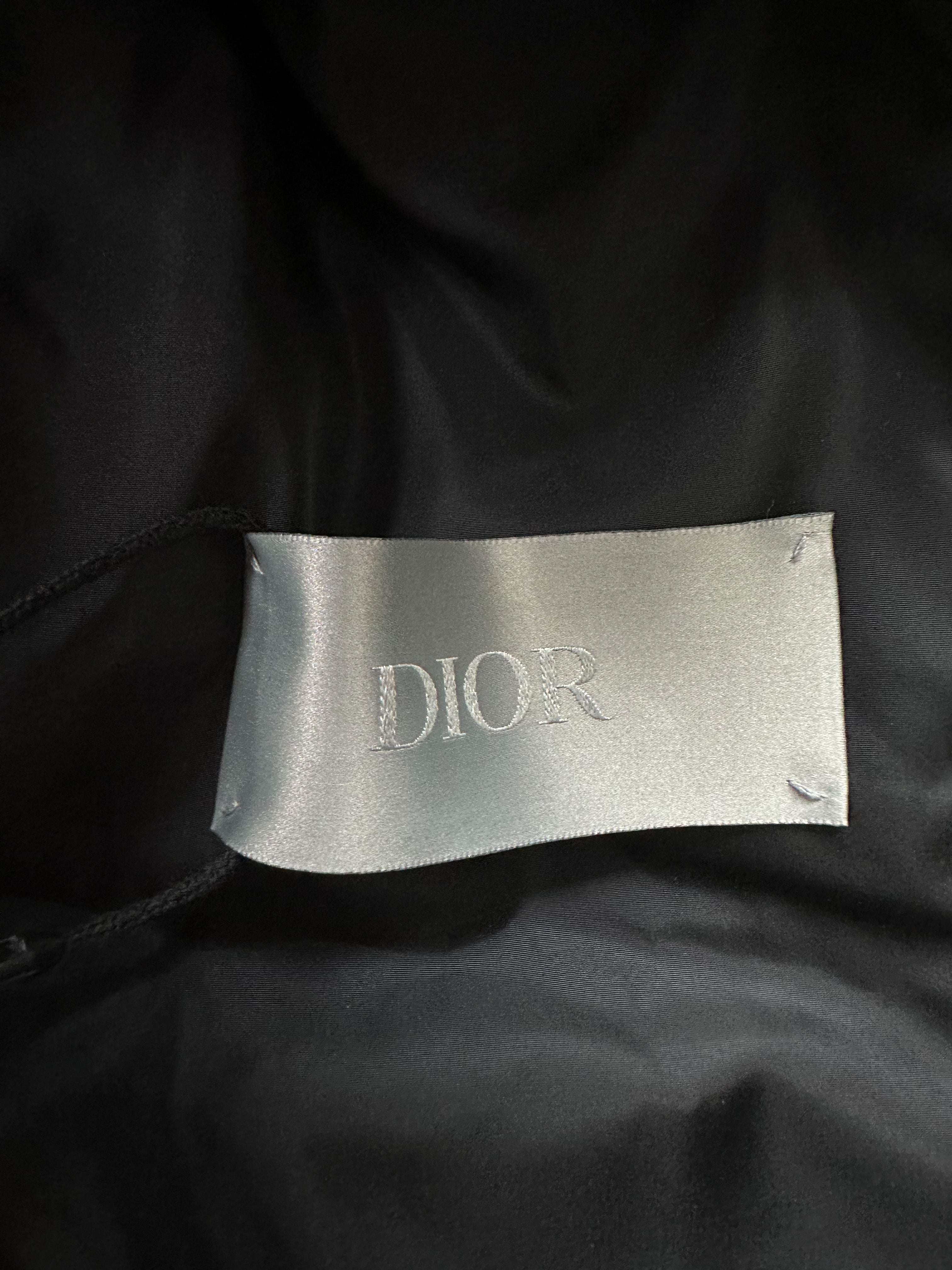 Dior Black Oblique Knit Puffer Jacket for Women - Winter Warm Quilted Coat with Hood | Fashionable Outerwear for Casual Wear, Street Style & Cold Weather Protection
