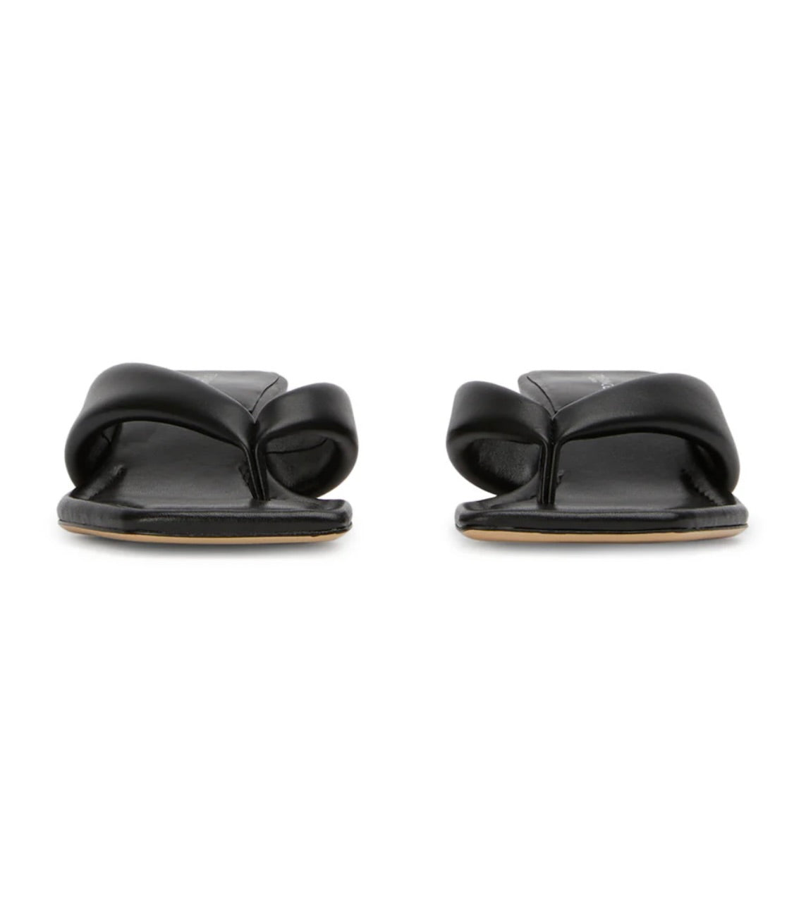 Black Nappa Leather Tropic Heels - Comfortable & Stylish Women's Sandals for Summer, Beach, and Casual Outings