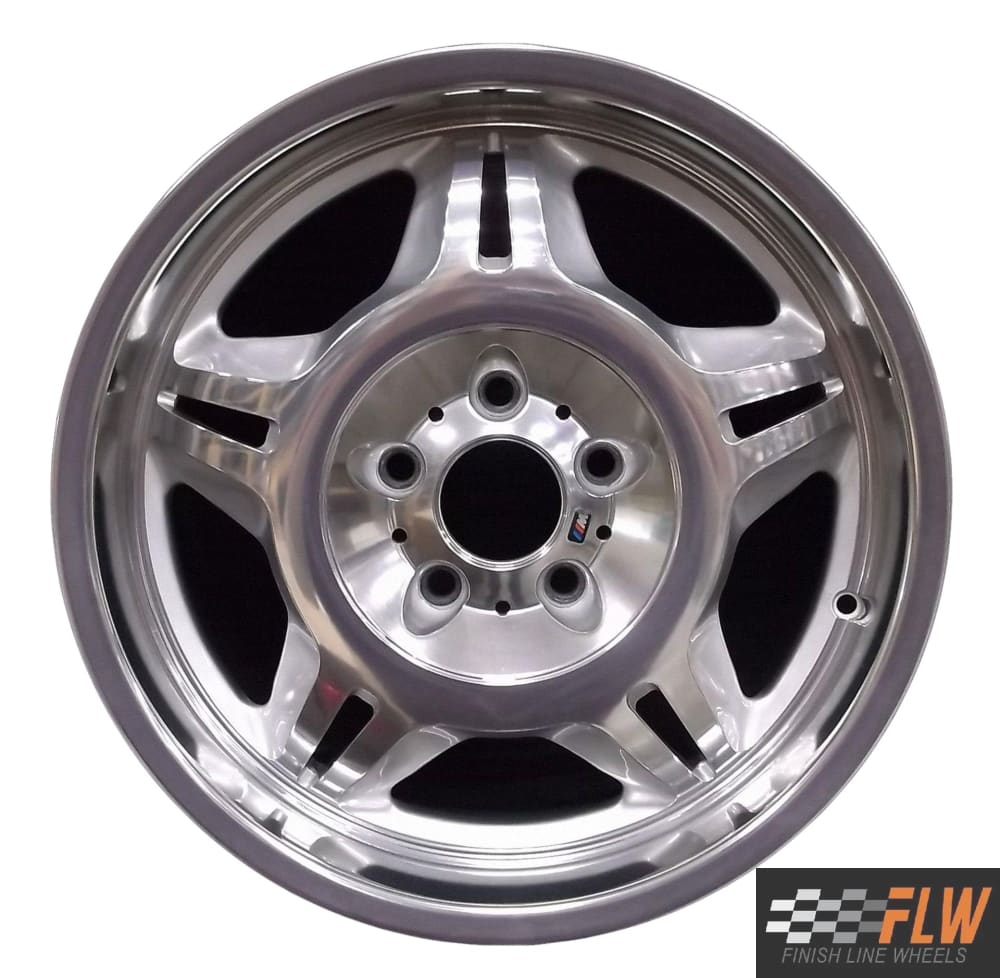 BMW 328i 17x8.5 OEM Alloy Wheel Rim 1995-2002 (Part# A.59269.LS01.TPOL) - Perfect for Replacement & Car Restoration Projects