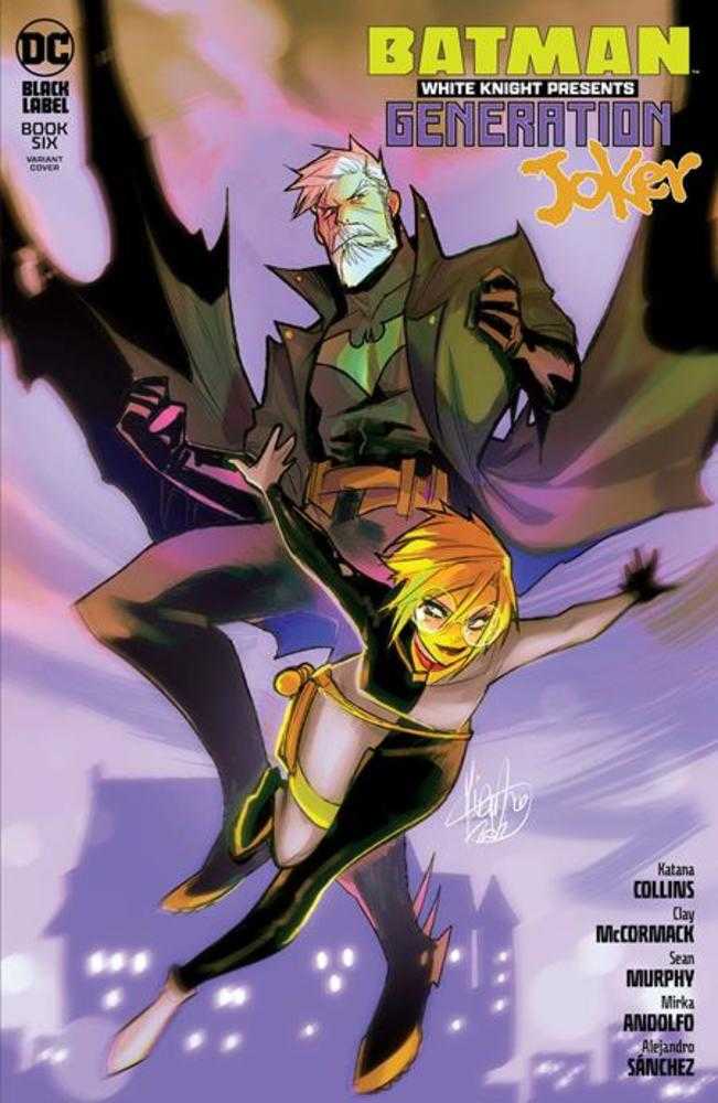 Batman White Knight Presents Generation Joker #6 Cover B Mirka Andolfo Variant - Limited Edition Mature Comic Book | Collectible DC Graphic Novel for Fans & Readers