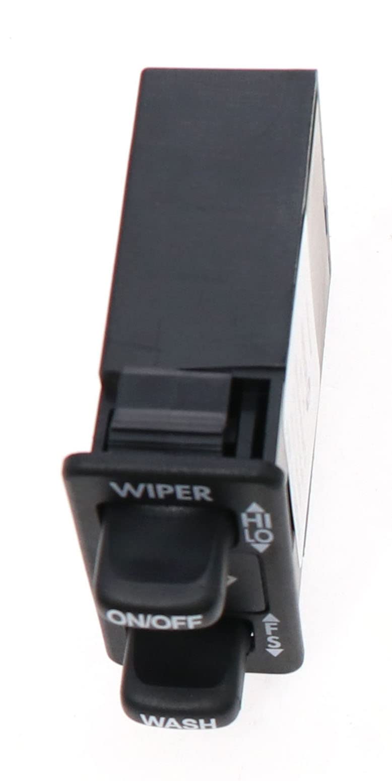 Freightliner Genuine Wiper Switch 06-46159-002 - Black Replacement Part for Heavy Duty Trucks & Commercial Vehicles - Perfect for Rainy Weather & Highway Driving