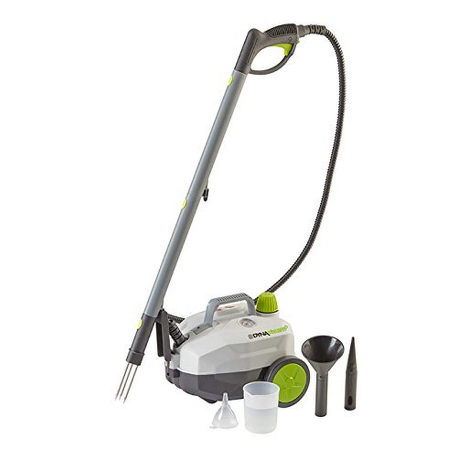 DynaSteam DS2000-WGS Multipurpose Steam Weeder for Outdoor Gardens - Trigger Start, One Size, Gray/Black/Green - Perfect for Weed Control in Lawns, Driveways & Patios