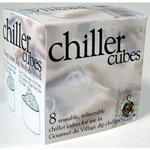 Gourmet Village Reusable Ice Cubes - Premium Stainless Steel Whiskey & Cocktail Chillers for Drinks - Perfect for Bourbon, Scotch, Wine & Cocktail Parties