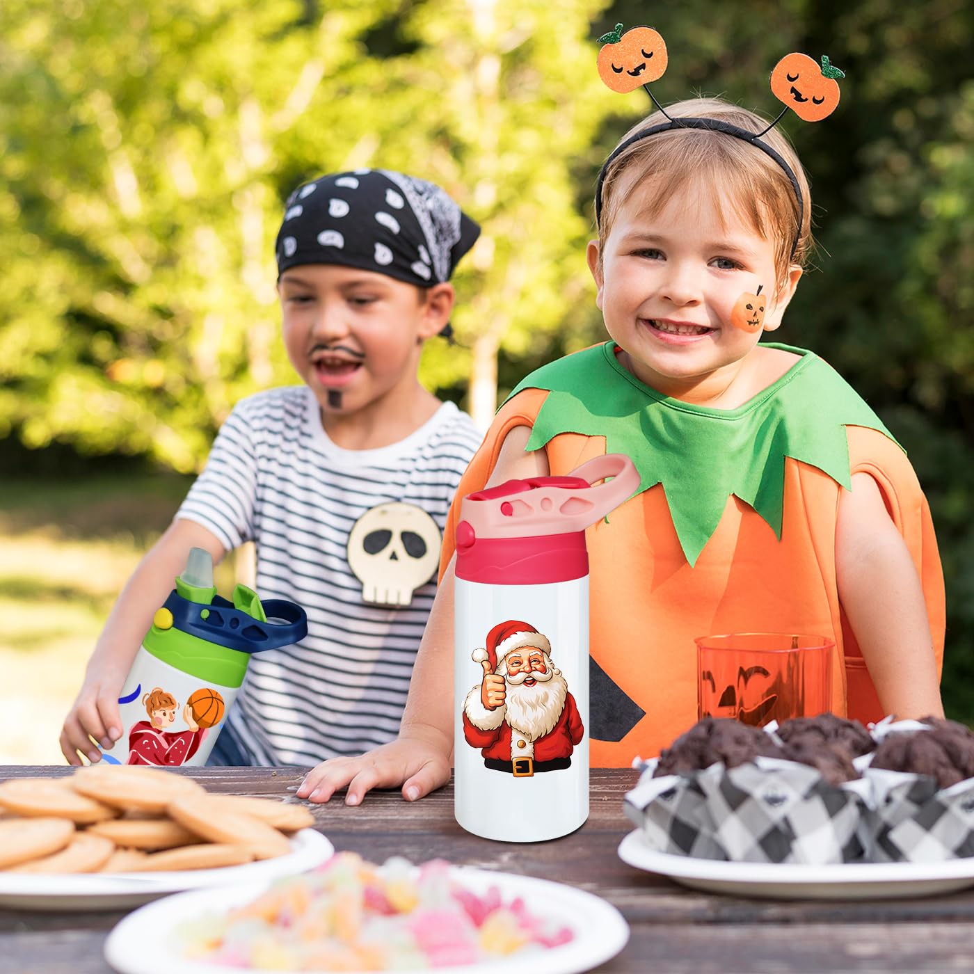 10 Pack Kids Sublimation Tumblers - 12oz Stainless Steel Sippy Cup Blanks for DIY Crafting, Customizable Water Bottles for Personalized Gifts | Perfect for Birthday Parties, School Events & Holiday Presents