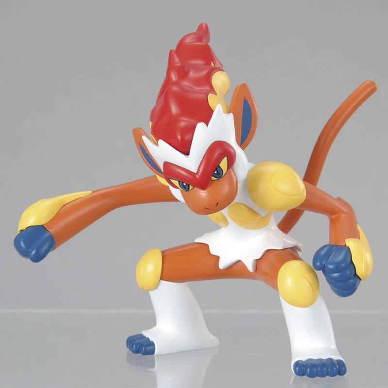 Bandai Pokemon Infernape Evolution Set Model Kit - Build & Collect Action Figure Toy for Kids & Adults - Perfect for Display, Gifts & Anime Fans
