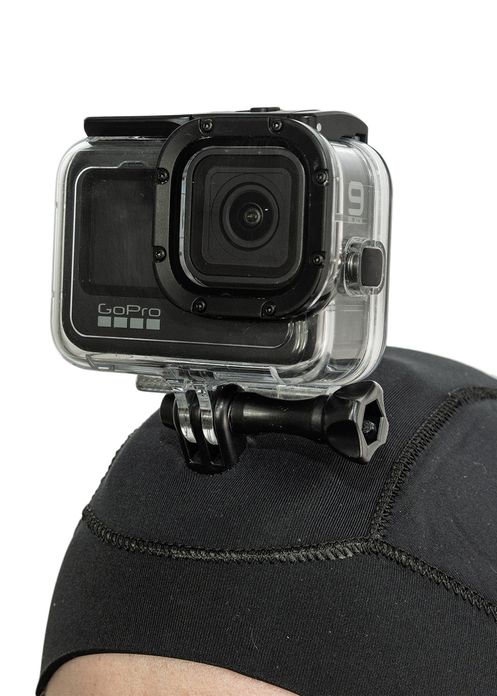 Salt Wetsuit Camera Mount - Waterproof Action Camera Holder for Surfing, Diving & Water Sports - Secure GoPro Mount for Underwater Photography