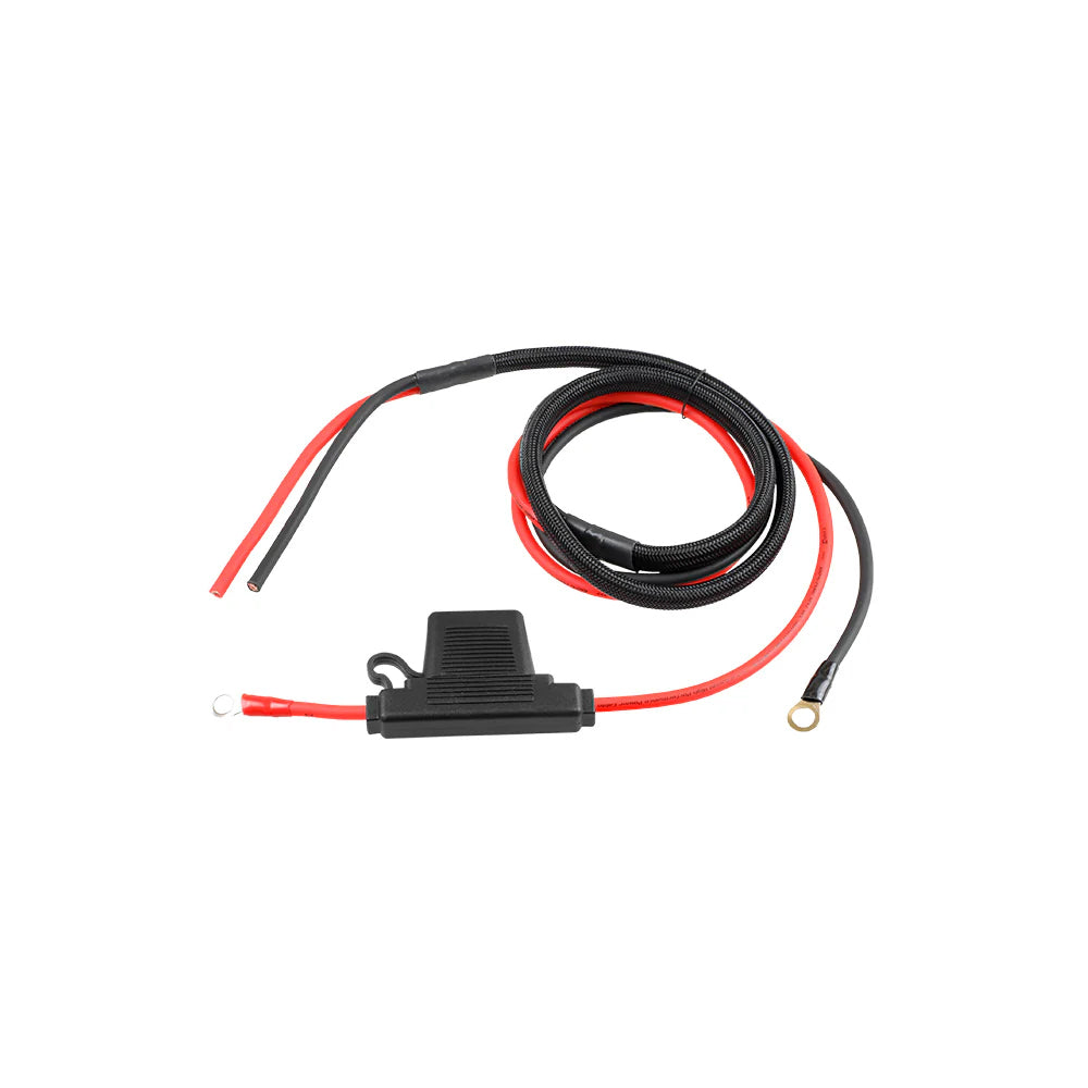 Diamond Audio MSPWHR Motorsport 8 Gauge Power & Ground Harness Kit - OFC Oxygen-Free Copper Wire for Car Audio Systems - Perfect for High-Performance Car Stereo & Subwoofer Installations