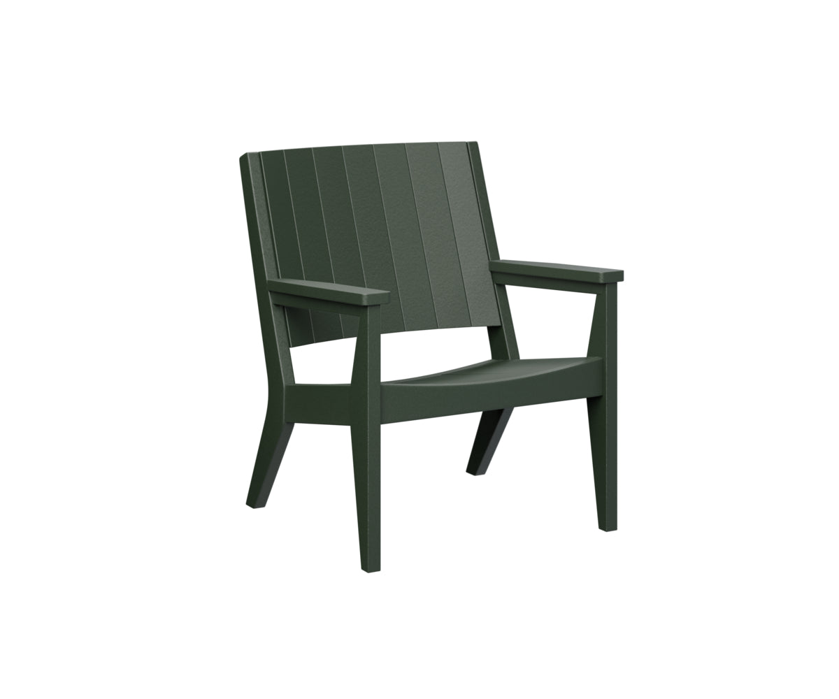 Berlin Gardens Mayhew Chat Chair - Outdoor Patio Conversation Chair with Cushion, Weather-Resistant Steel Frame - Perfect for Garden, Deck, and Poolside Relaxation
