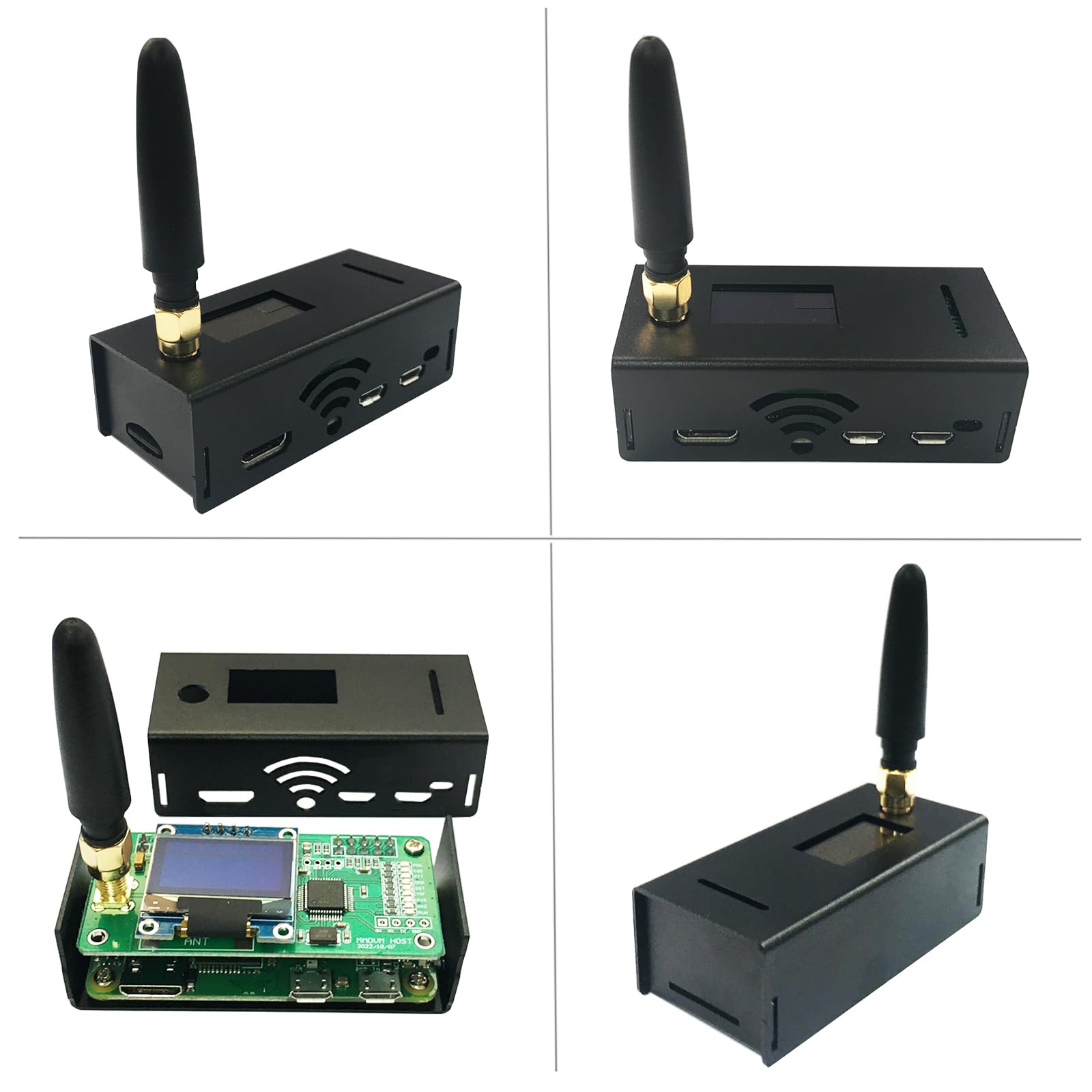 Upgraded MMDVM Hotspot Digital Voice Modem with OLED Display & WiFi - Supports P25, DMR, YSF - Compatible with Raspberry Pi Zero - Perfect for Amateur Radio, Emergency Communication & Digital Voice Networks