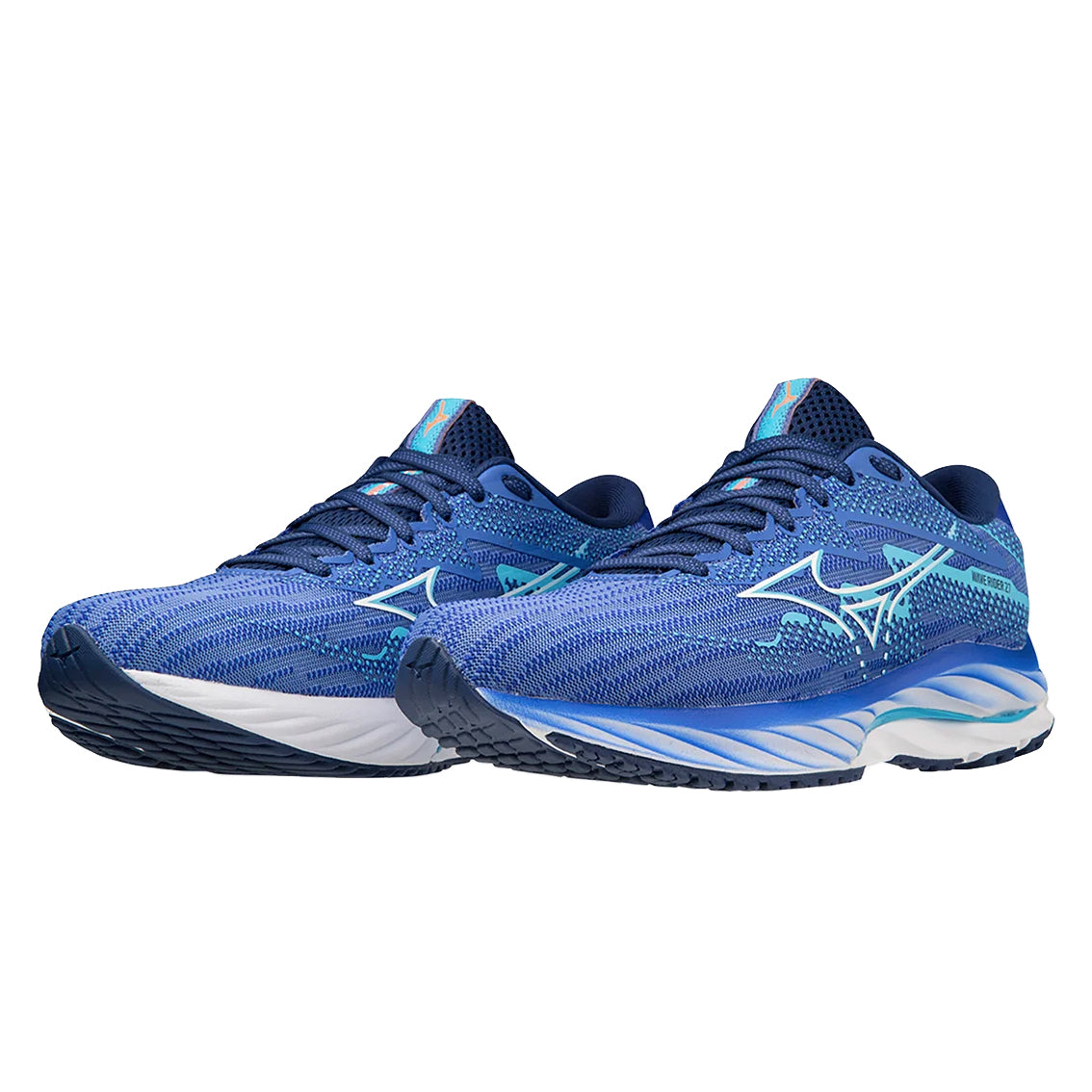 Mizuno Wave Rider 27 Women's Running Shoes - Lightweight Cushioned Road Shoes for Jogging, Training & Marathon Racing