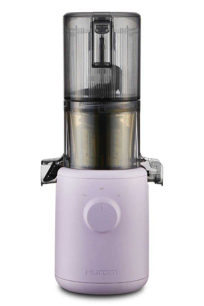 Hurom H310A Slow Juicer - Cold Press Masticating Juicer for Fruits & Vegetables, Quiet Operation, Easy Clean (Lavender) - Perfect for Healthy Juicing at Home, Office, or Gym