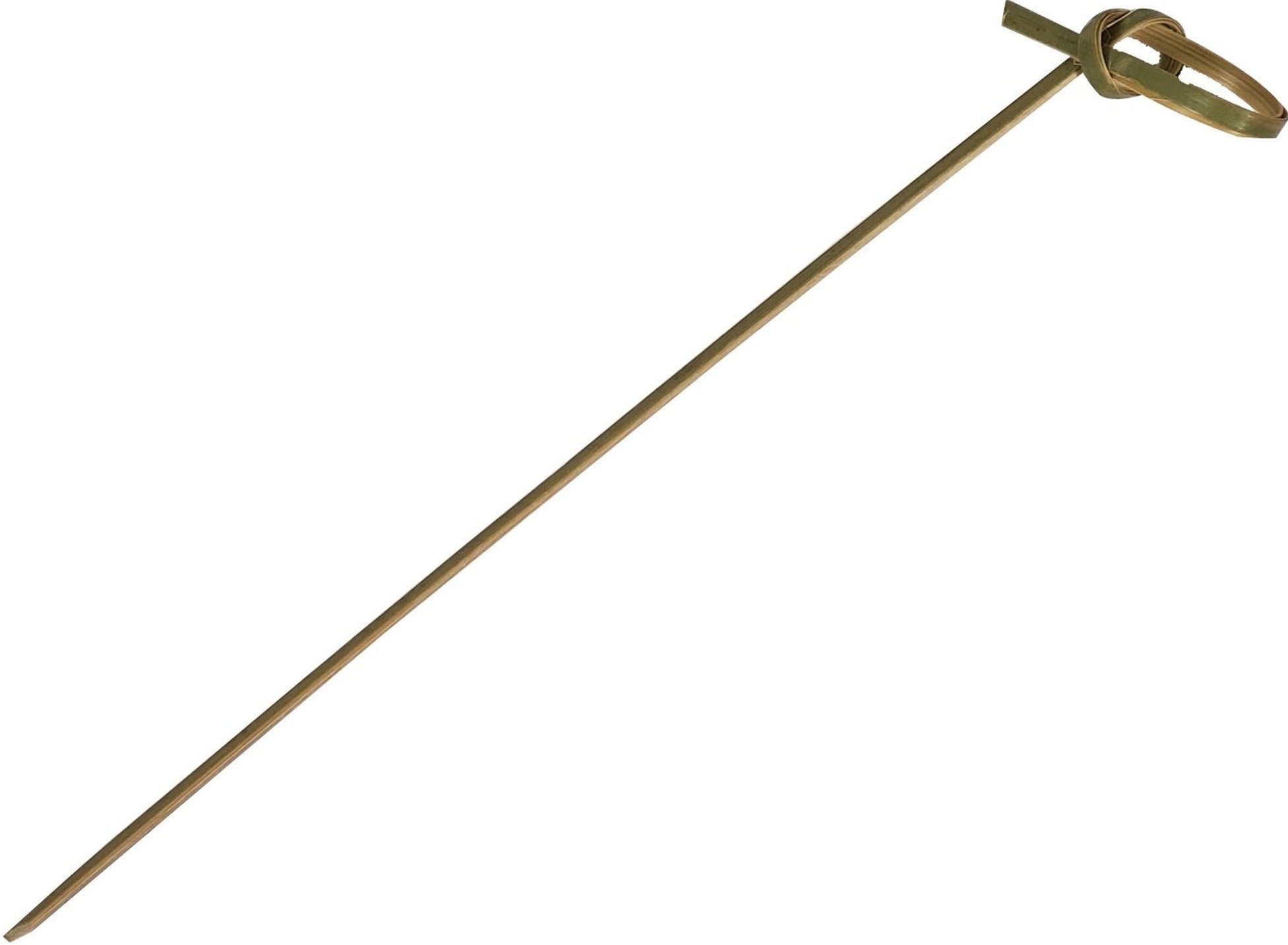 Eco-Friendly Bamboo Knot Pick Set of 6 - Natural Green Toothpicks BK3615 for Parties, Picnics & Home Use