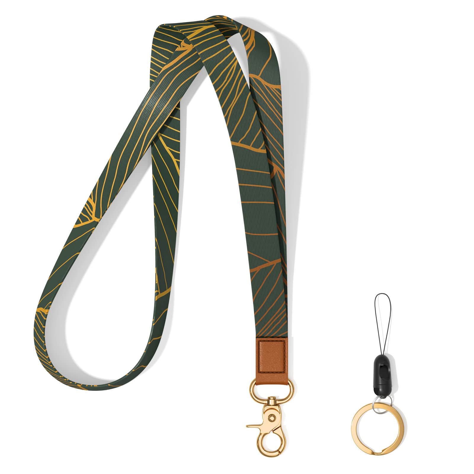 Durable Neck Lanyard Keychain with Adjustable Strap - Universal Key Holder for Men & Women - Perfect for Car Keys, ID Badges, Cards, Wallet, Phone & Camera - Ideal for Office, School, Events & Travel Accessories
