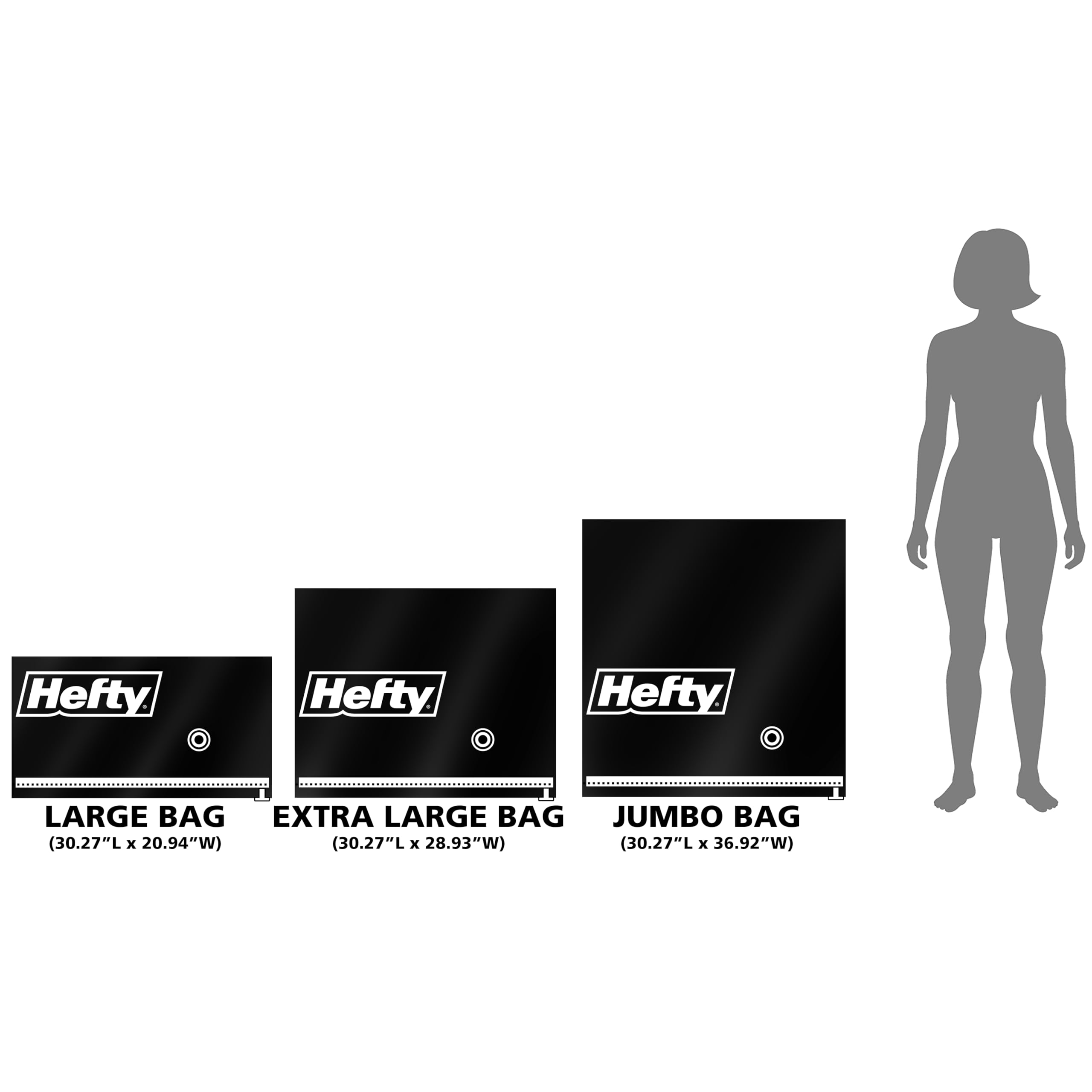 Hefty MAX Shrink-Pak Vacuum Storage Bags Combo Pack - Extra Strong Tear-Resistant Space Saver Bags for Clothes, Blankets, Pillows & Home Organization - Includes 1 Large, 1 XL, 1 Jumbo Bags - Perfect for Seasonal Storage, Moving & Space Saving