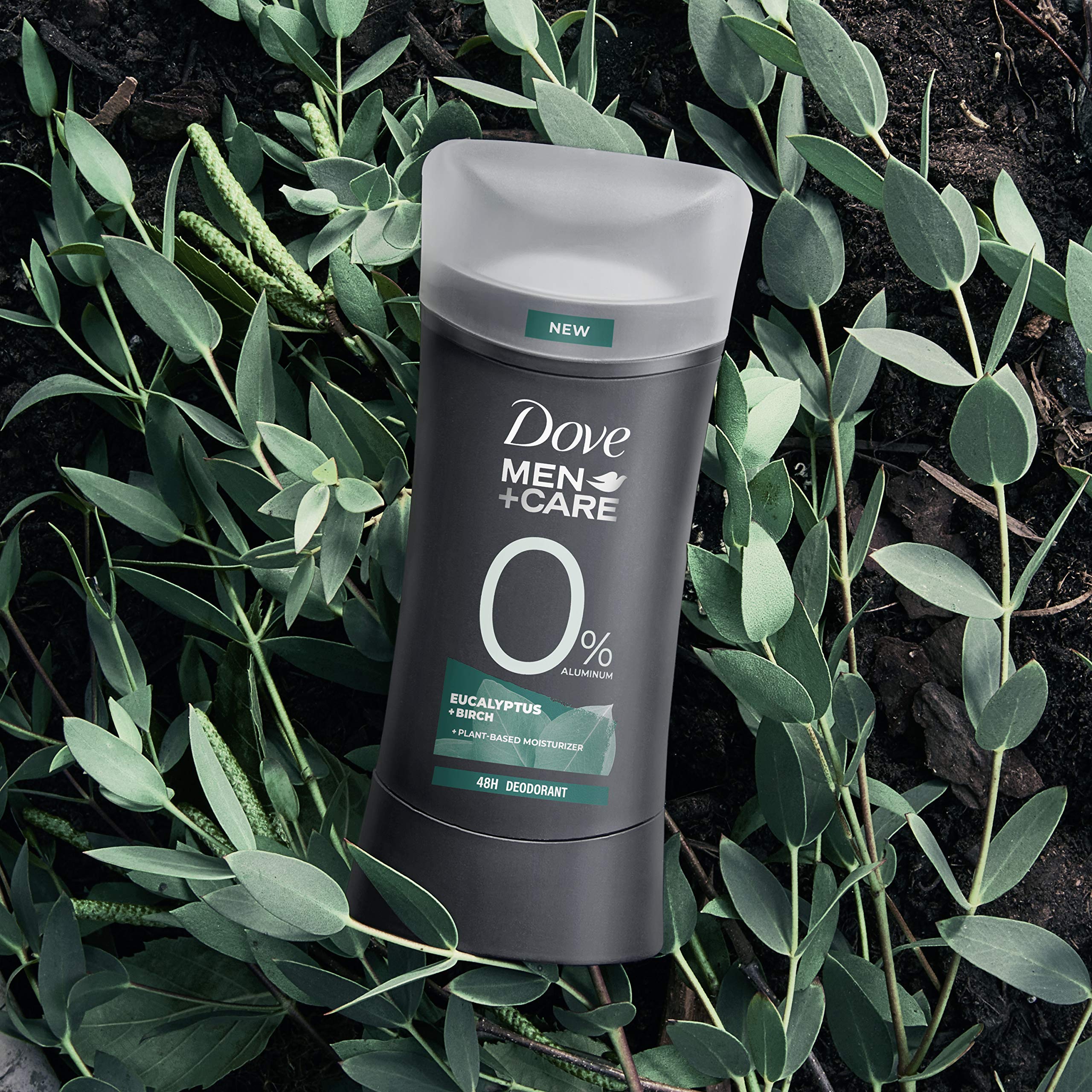 DOVE MEN + CARE Body Wash & Deodorant Stick Set - Blue Eucalyptus & Birch Scent (4 Count) - Hydrating Dry Skin Formula, Aluminum-Free Deodorant for Men - Refreshing Shower & Post-Workout Care