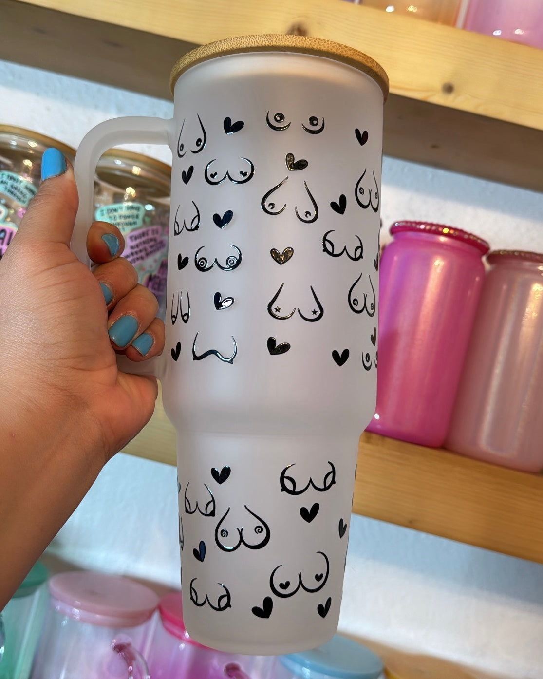 #103 Tatas 16oz Cup Wrap - Insulated Coffee Sleeve for Hot & Cold Drinks, Perfect for Coffee Shops, Office Use & Travel Mugs