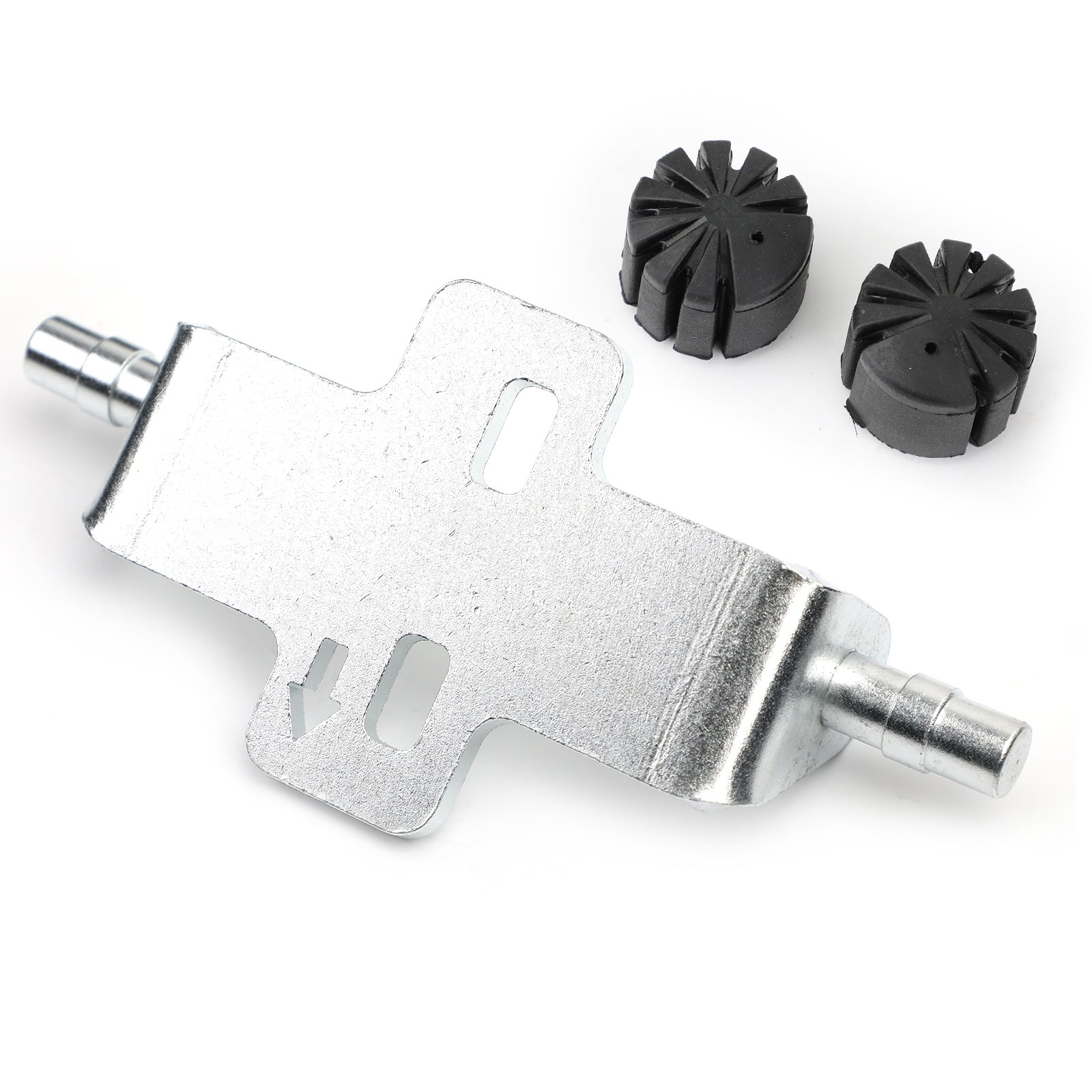 10mm Silver Seat Lowering Kit & Rubber for BMW R1200RT R1200GS LC/ADV (2008-2018) - Universal Fit Motorcycle Accessory for Comfortable Riding & Improved Control
